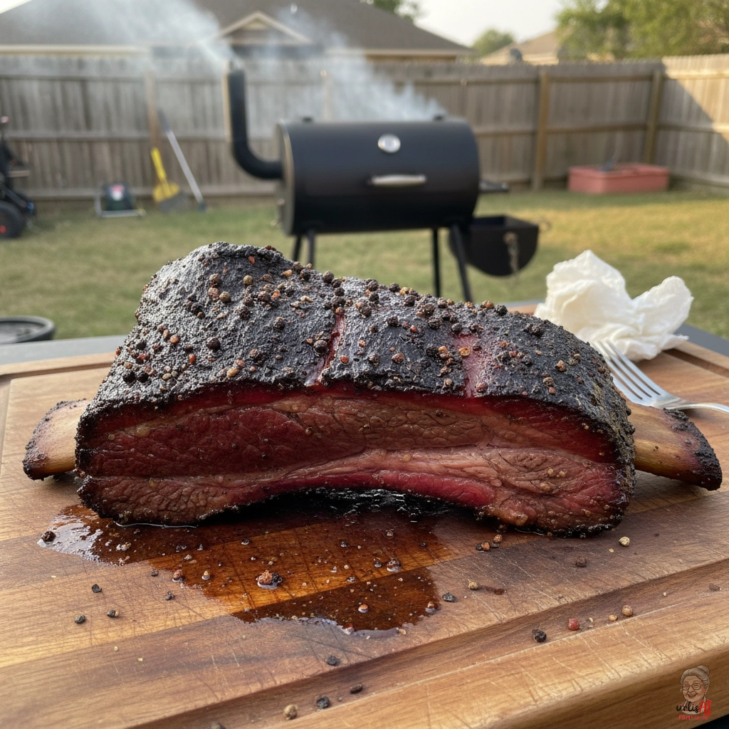 Salt Pepper Ribs — Smoker