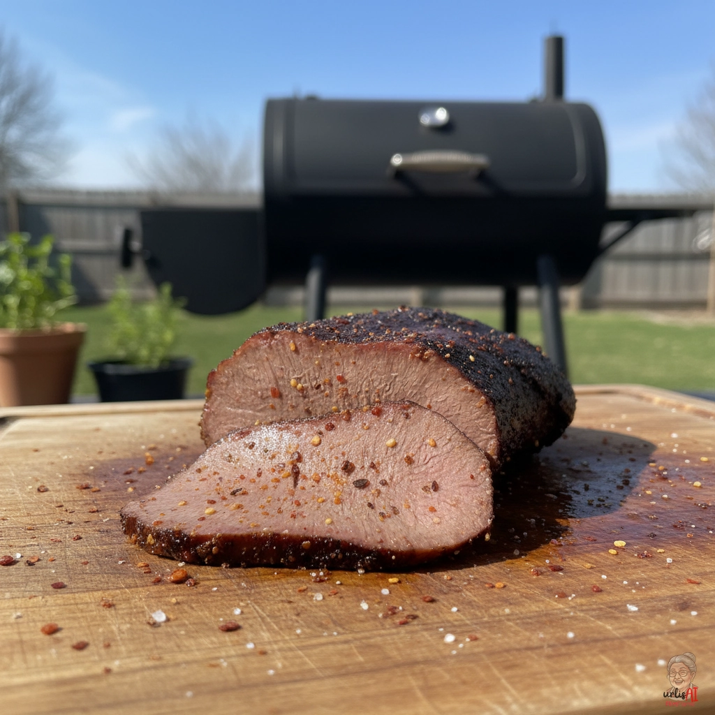 Chipotle Rauchzunge — Smoker