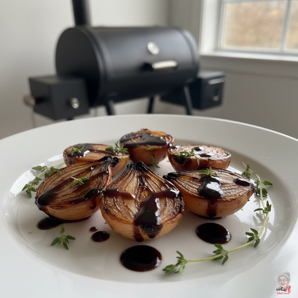 Balsamico Rauchschalotten — Smoker