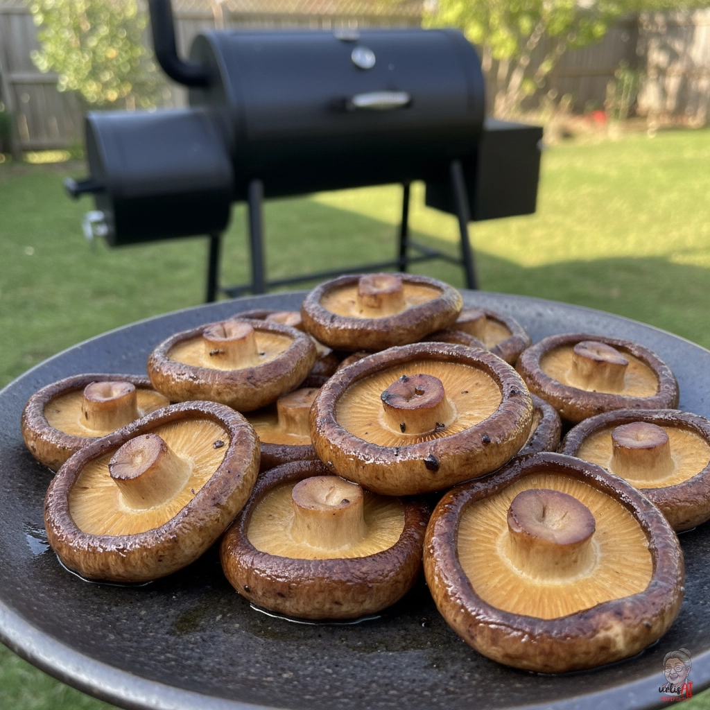Miso-Rauchpilze — Smoker