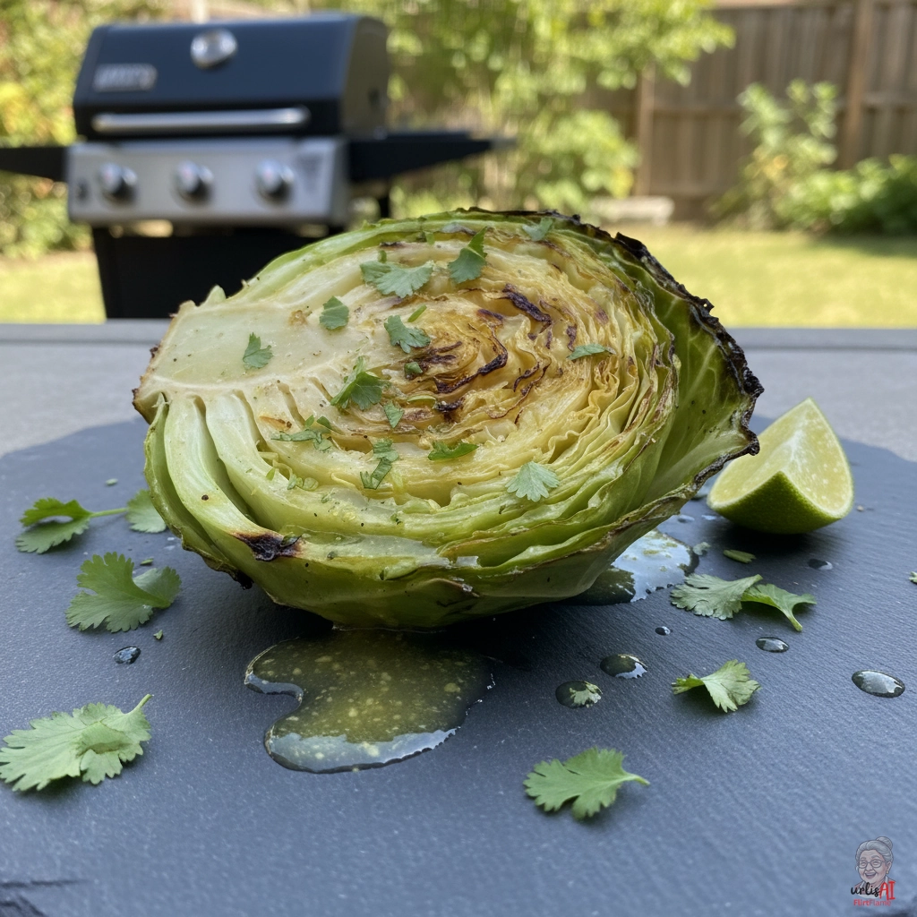 Limetten-Korianderkohl — Gasgrill