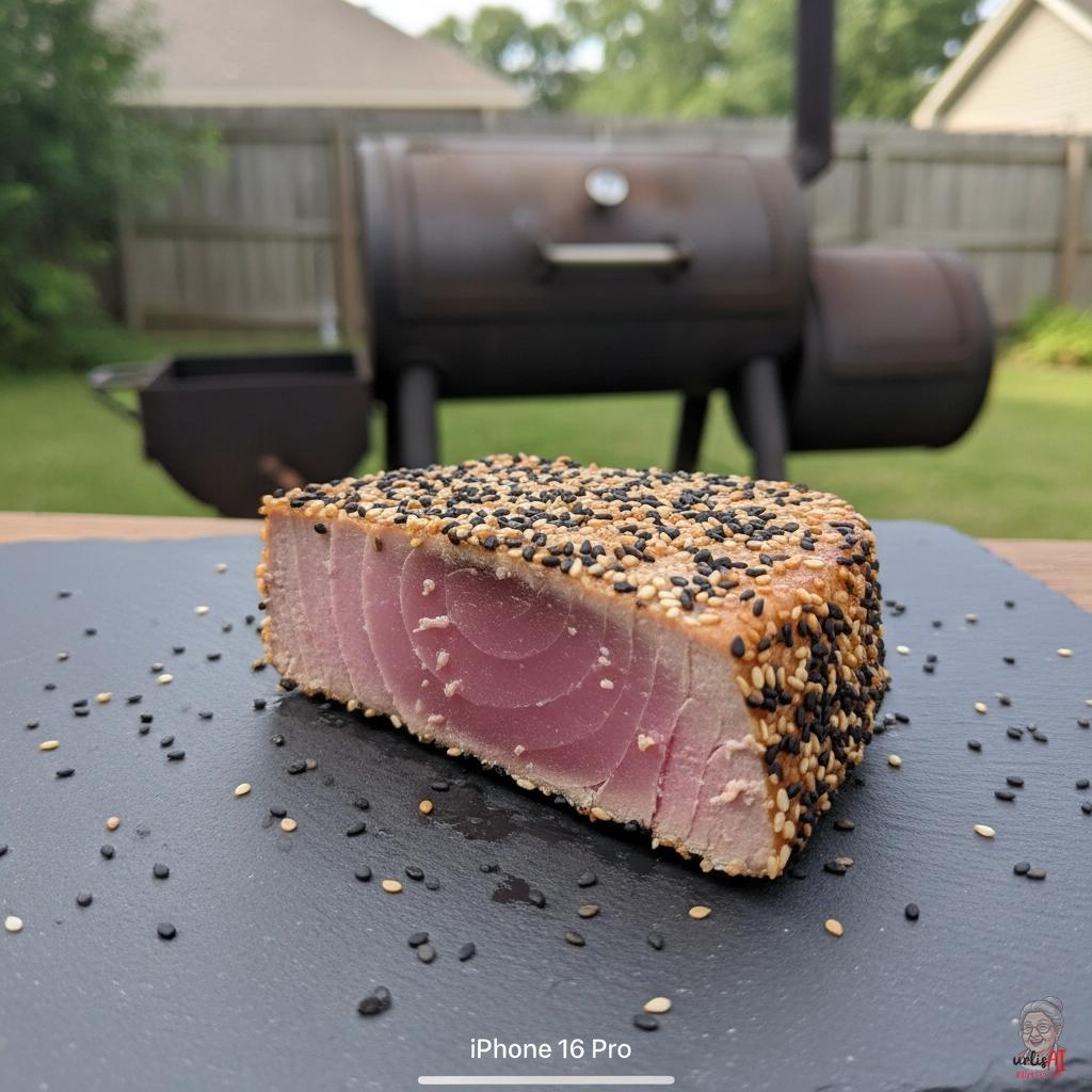 Wasabi-Sesamthunfisch — Smoker