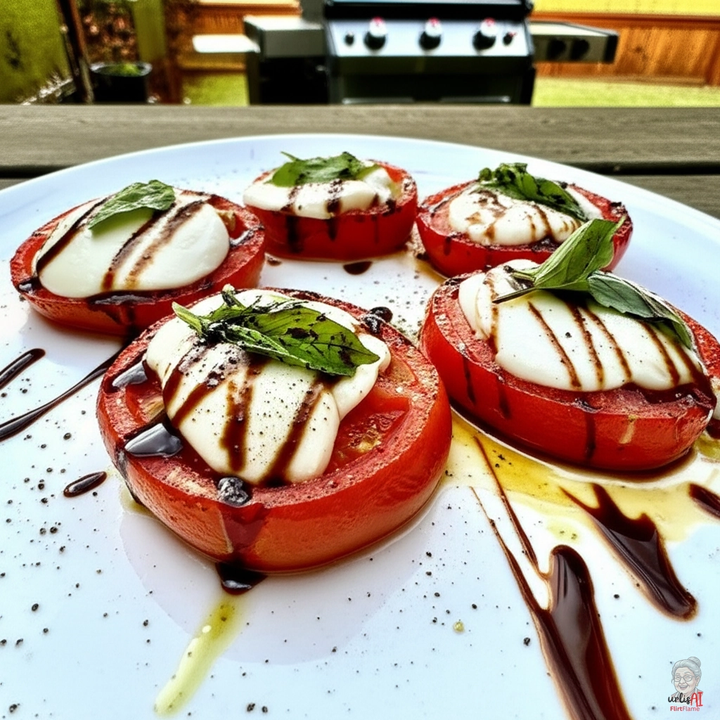 Tomate Caprese — Gasgrill