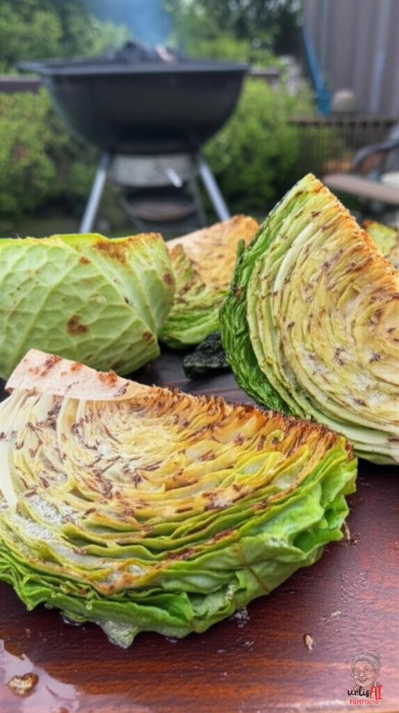 Wirsing Kümmel Butter — Kohlegrill