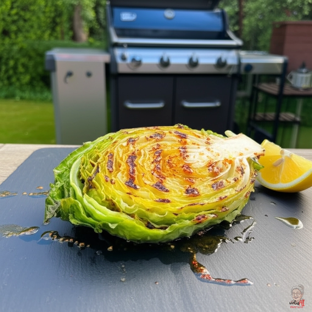 Wirsing Paprika-Steaks — Gasgrill