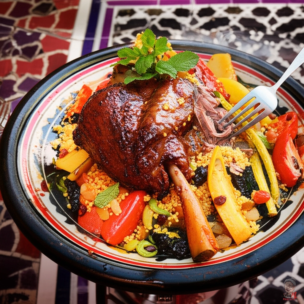 Goat Leg Moroccan — Smoker