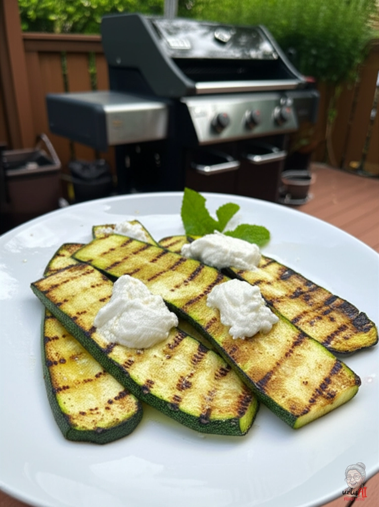 Zucchini Ricotta-Röllchen — Gasgrill