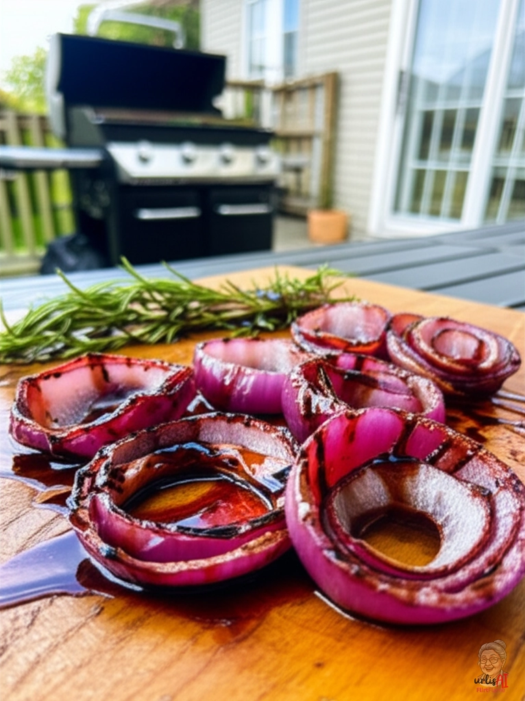 Zwiebeln Provence — Kohlegrill