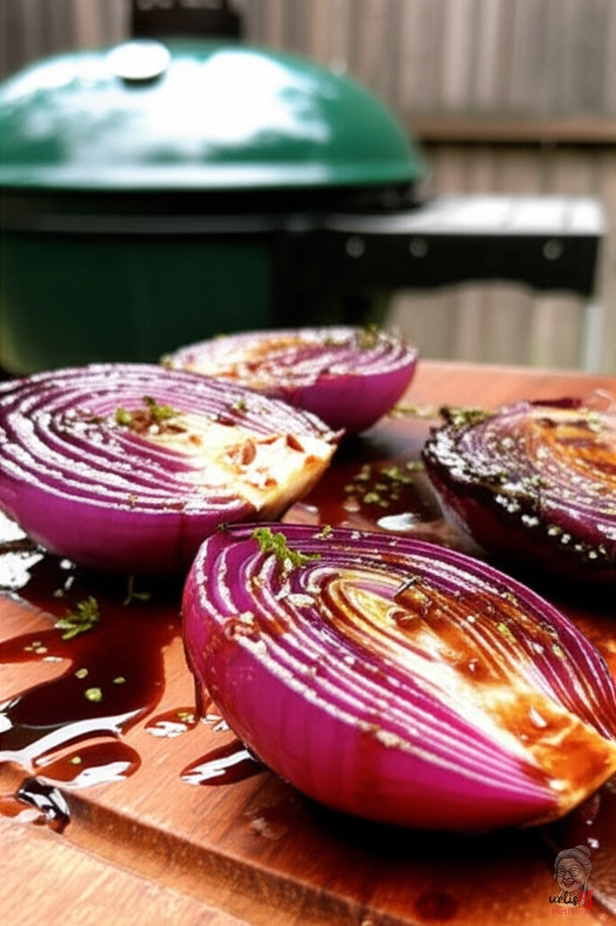 Zwiebeln Balsamico Grill — Kohlegrill